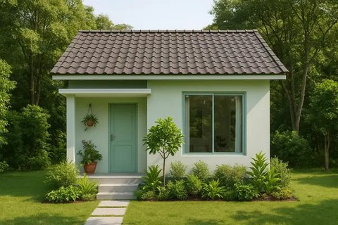 14 Gambar Rumah Sederhana Ukuran 6x9 di Kampung, Cocok untuk Hunian Nyaman dan Hemat Biaya (sumber:AI)