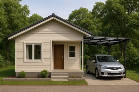 14 Gambar Rumah Sederhana Ukuran 6x9 di Kampung, Cocok untuk Hunian Nyaman dan Hemat Biaya (sumber:AI)