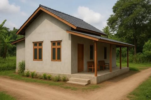 14 Gambar Rumah Sederhana Ukuran 6x9 di Kampung, Cocok untuk Hunian Nyaman dan Hemat Biaya (sumber:AI)