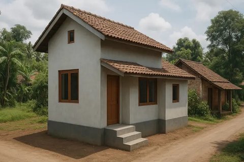 14 Gambar Rumah Sederhana Ukuran 6x9 di Kampung, Cocok untuk Hunian Nyaman dan Hemat Biaya (sumber:AI)