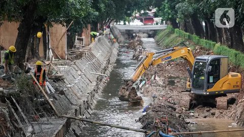 Perbaikan ini dilakukan untuk menjaga fungsi resapan air di kawasan tersebut. (Liputan6.com/Herman Zakharia)