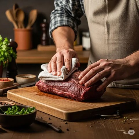 Daging kurban | Fimela/Daniel Kampua