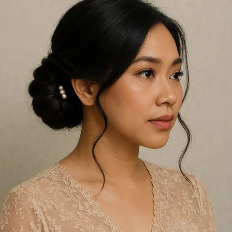 Model Rambut Simple untuk Kondangan yang Tampilannya Tidak Pasaran (Foto: ChatGPT)