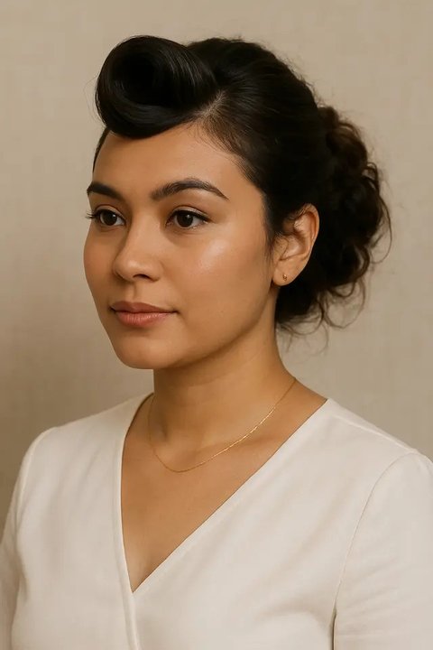 Model Rambut Simple untuk Kondangan yang Tampilannya Tidak Pasaran (Foto: ChatGPT)