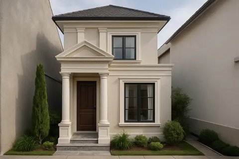 Rumah Cantik di Lahan Terbatas (Foto: ChatGPT)