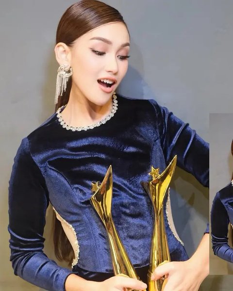 Model Anting ala Ayu Ting Ting (Instagram @ayutingting92)