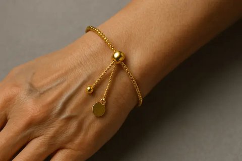 Model Gelang Emas untuk Usia 50 Tahun ke Atas, Anggun dan Elegan di Segala Acara (sumber:AI)