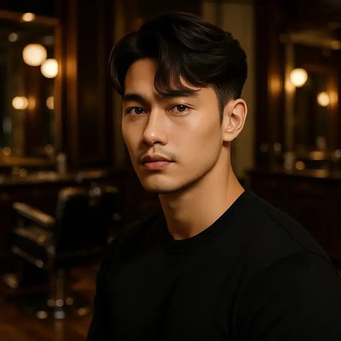 Model Potongan Rambut Pria Comma Hair x Taper/AI