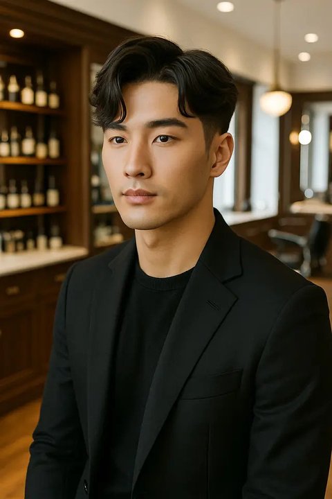 Model Potongan Rambut Pria Comma Hair x Taper/AI