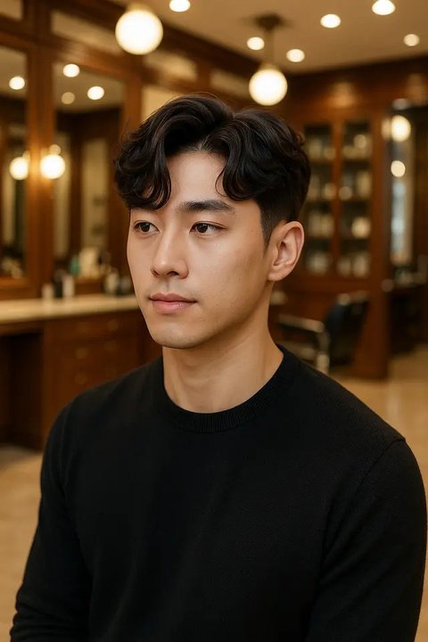 Model Potongan Rambut Pria Comma Hair x Taper/AI
