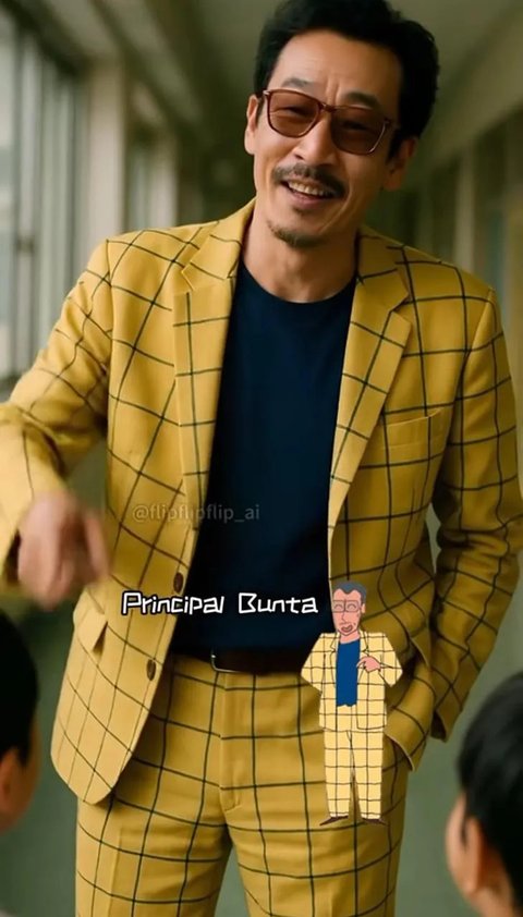 Potret Pemeran Kartun Shincan Jika Pakai AI, Visualnya Udah Mewakili Banget dengan Realistis