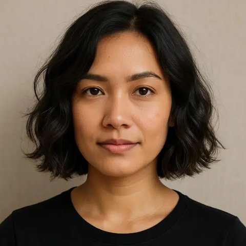 7 Model Rambut French Bob Cocok untuk Wajah Mungil dan Gaya Busana Retro (sumber:AI)