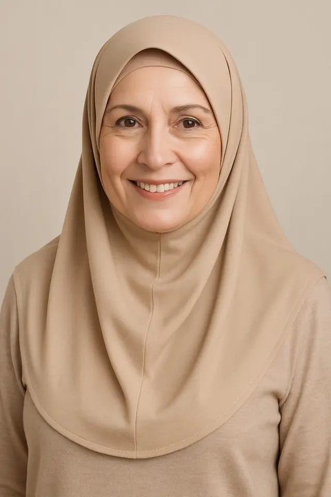 Tips Memilih Jilbab Instan Modern untuk Ibu-Ibu 50 Tahun/AI