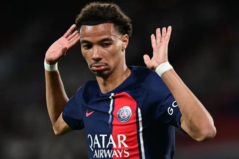 Penyerang Paris Saint-Germain, Hugo Ekitike. (AFP/Miguel Medina)