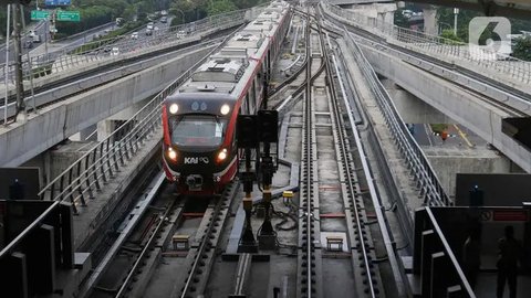 Stasiun-stasiun tersebut adalah Stasiun Dukuh Atas, Setiabudi, Rasuna Said, Kuningan, Pancoran, Cikoko, Ciliwung, Cawang, TMII, Kampung Rambutan, Ciracas, Harjamukti, Halim, Jatibening Baru