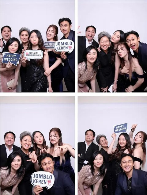 Potret tamu artis di pernikahan anak Nunu Datau. (sumber: Instagram/natashawilona12)