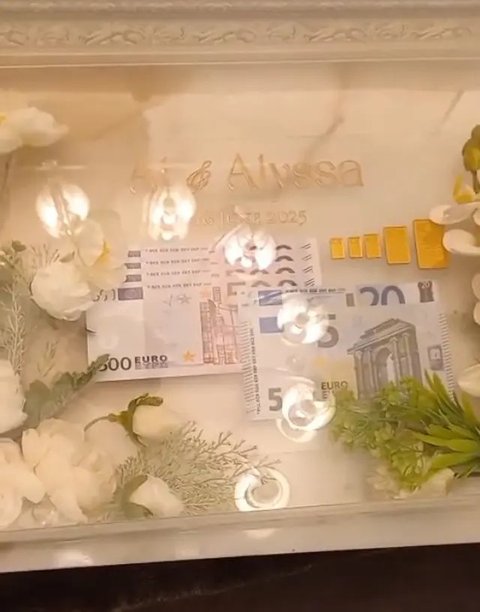 Model Cincin Nikah Alysa dan Al Ghazali/TikTok/@dianaeditya