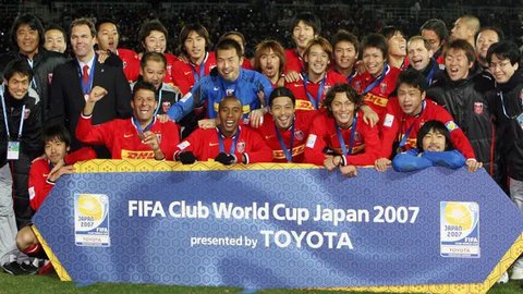 Pada ajang Piala Dunia Klub FIFA edisi ke-4 pada 2007 merupakan kali pertama klub Jepang berpartisipasi, yaitu Urawa Red Diamonds dengan status tuan rumah sekaligus juara Liga Champions Asia