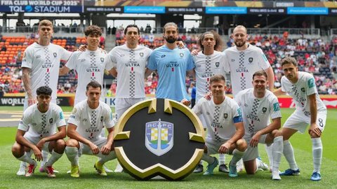 Auckland City menjadi satu-satunya wakil dari Oseania (OFC) dalam turnamen Piala Dunia Antarklub 2025. Auckland City bisa terbilang sebagai tim amatir mengingat Selandia Baru tak memiliki liga profesional resmi. (AP Photo/Jeff Dean)