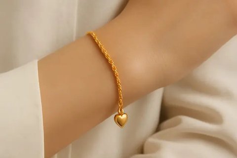 Model Gelang Emas Tali Terbaru (created by AI)