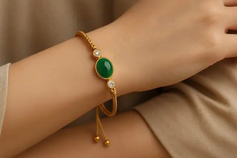 Model Gelang Emas Tali Terbaru 2025 (created by AI)