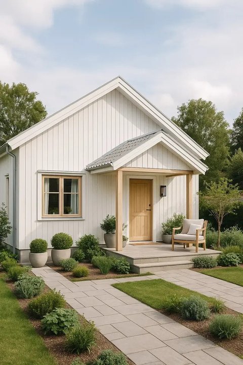 Contoh Rumah Kecil Tapi Mewah/AI