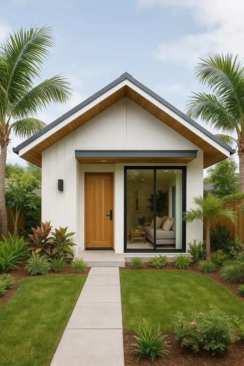 Contoh Rumah Kecil Tapi Mewah/AI