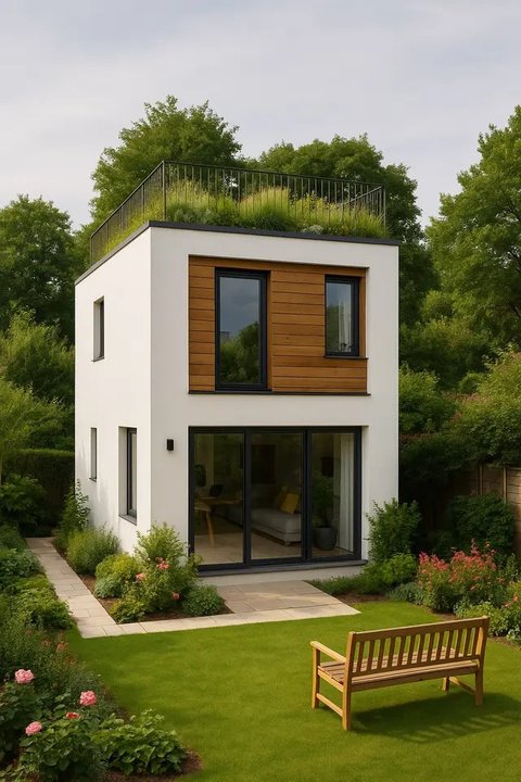 Contoh Rumah Kecil Tapi Mewah/AI