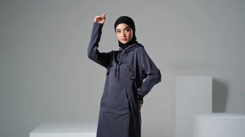 Model Baju Gamis Terbaru 2025(Ilustrasi gambar oleh AI)
