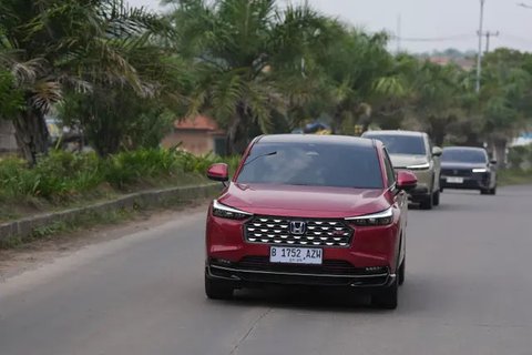 Menguji Ketangguhan Honda HR-V e:HEV Menuju Anyer, Begini Performa dan Kenyamanannya (ist)