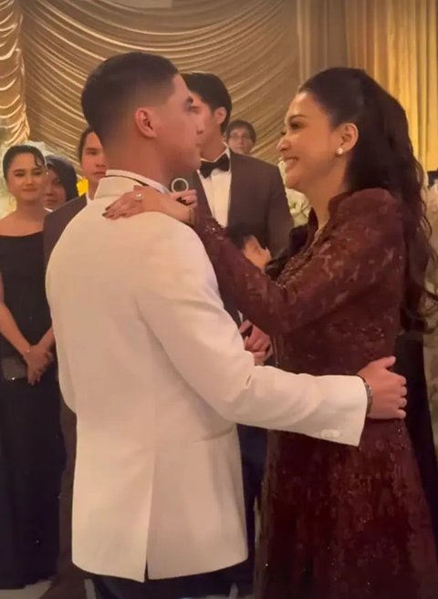 Al Ghazali dan Maia Estianty Dansa Bareng saat Intimate Dinner Party (Foto: Instagram @boywilliam17)