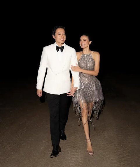 10 Momen Resepsi Pernikahan Amanda Rawles, Penuh Kemewahan dan Romansa (sumber: Instagram/amandarawles)