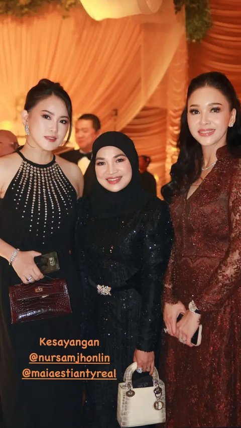 Lihat di sini gaya Maia Estianty pakai jam tangan berlian Chopard senilai Rp1,7 Miliar. [@maiaestiantyreal].