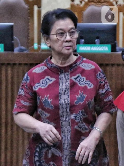 Rabu (18/6/2025), bertempat di Pengadilan Tindak Pidana Korupsi (Tipikor), Jakarta, Majelis Hakim membacakan putusan untuk pengacara Ronald Tannur, Lisa Rachmat. (Liputan6.com/Angga Yuniar)