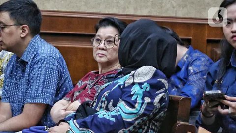 Lisa Rachmat dijatuhi hukuman 11 tahun penjara atas keterlibatannya dalam kasus suap yang juga menjerat mantan pejabat Mahkamah Agung Zarof Ricar saat menangani perkara Robert Tannur. (Liputan6.com/Angga Yuniar)