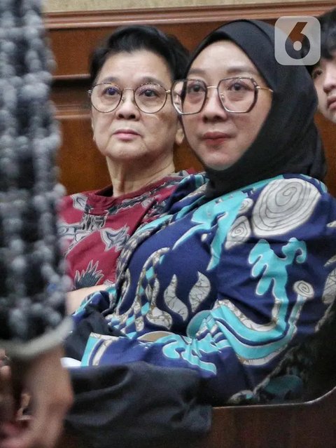Selain itu, Lisa Rachmat dijatuhi denda sebesar Rp750 juta apabila denda tidak dibayar, diganti pidana selama 6 bulan kurungan. (Liputan6.com/Angga Yuniar)