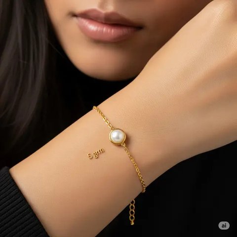 Model Gelang Emas Dewasa Terbaru 5 Gram. Foto: Gemini