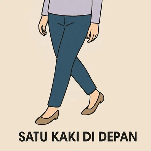 Gaya Berdiri Bisa Ungkap Kepribadianmu: Percaya Diri, Santai, atau Penuh Pertimbangan? (Ilustrasi:AI)