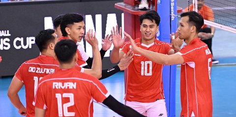Hasil AVC Nations Cup 2025: Timnas Voli Putra Indonesia Kalah 0-3 dari Bahrain