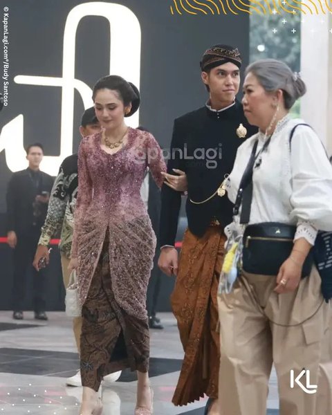 Detail Kebaya Syifa Hadju di Acara Ngunduh Mantu Al & Alyssa