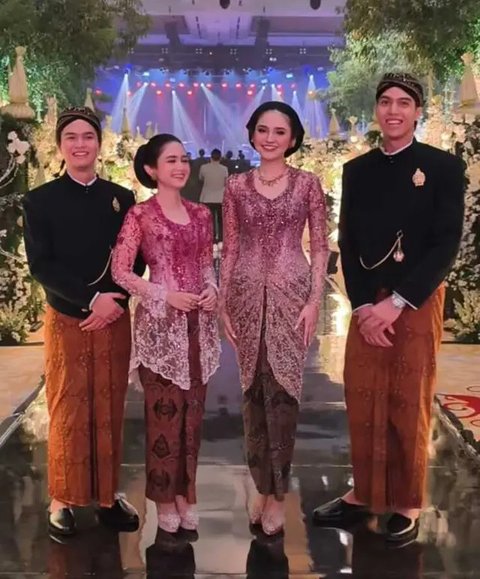 Detail Kebaya Syifa Hadju di Acara Ngunduh Mantu Al & Alyssa