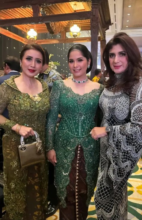 Potret Artis 90an yang Hadir di Ngunduh Mantu Al Ghazali dan Alyssa Daguise/Instagram/@elvy_sukaesih