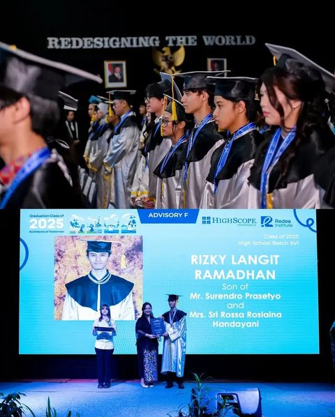 Potret Wisuda Anak Rossa (instagram.com/itsrossa910)