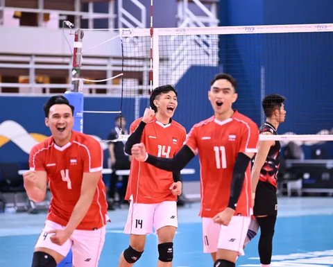 Timnas voli Indonesia menghadapi Pakistan pada perempat final AVC Nations Cup 2025. Laga ini dimainkan Isa Bin Rashed Hall, Manama, Bahrain, Sabtu (21/6) pukul 17:00 WIB. (foto: Asian