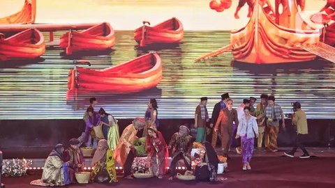 Pertumbuhan dan transformasi kota Jakarta diharapkan tetap berpijak pada akar budaya dan jati diri. (Liputan6.com/Angga Yuniar)