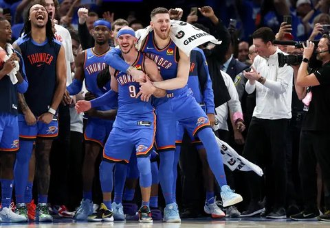 Oklahoma City Thunder Juara NBA 2025 (AFP)