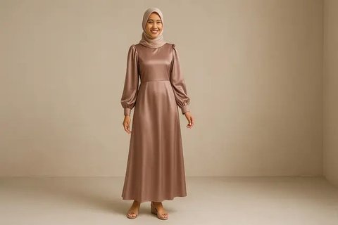 Model Gamis Bridesmaid Terbaru