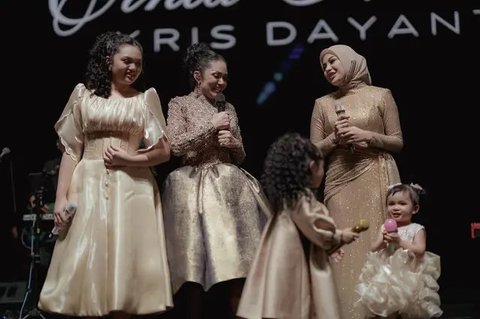Momen Aurel, Ameena dan Kris Dayanti di 1 Panggung