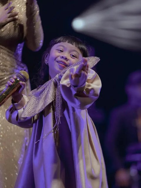 Momen Aurel, Ameena dan Kris Dayanti di 1 Panggung