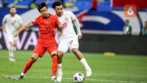 Bek Timnas Indonesia, Justin Hubner, dalam laga melawan Bahrain di SUGBK, Jakarta, Selasa (27/3/2025). (Bola.com/Bagaskara Lazuardi)